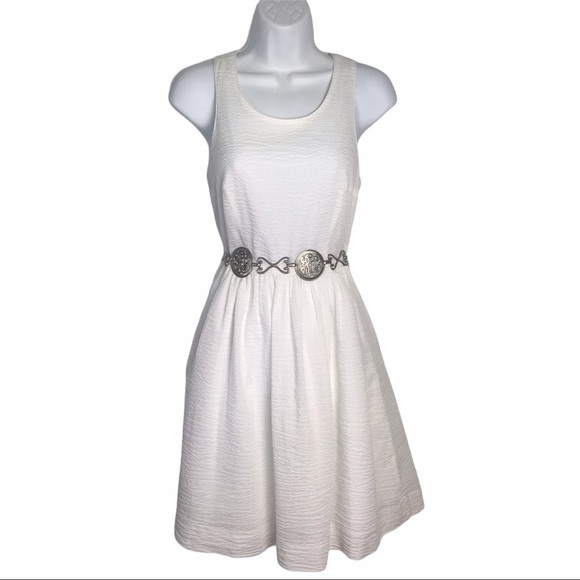 J. Crew Dresses & Skirts - J Crew White Fit and Flare Dress 00